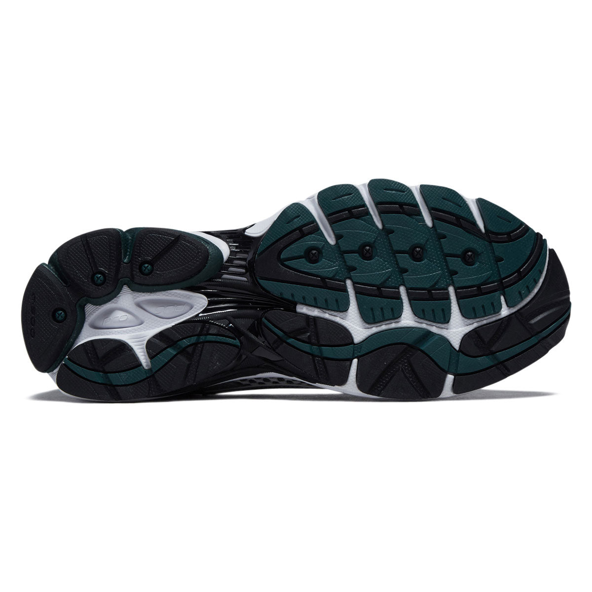 Saucony Progrid Omni 9 Shoes - White/Pine Green image 4