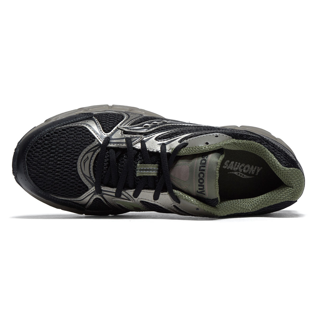 Saucony Ride Millennium Shoes - Olivine/Black image 3
