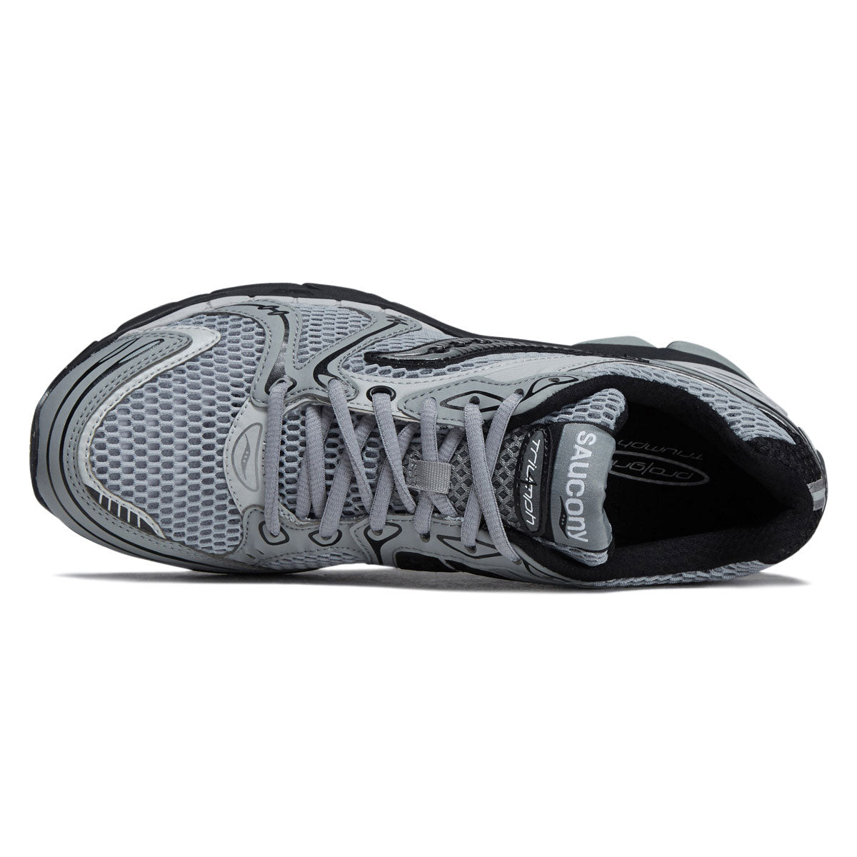 Saucony Progrid Triumph 4 Shoes - Fossil/Cadet image 3