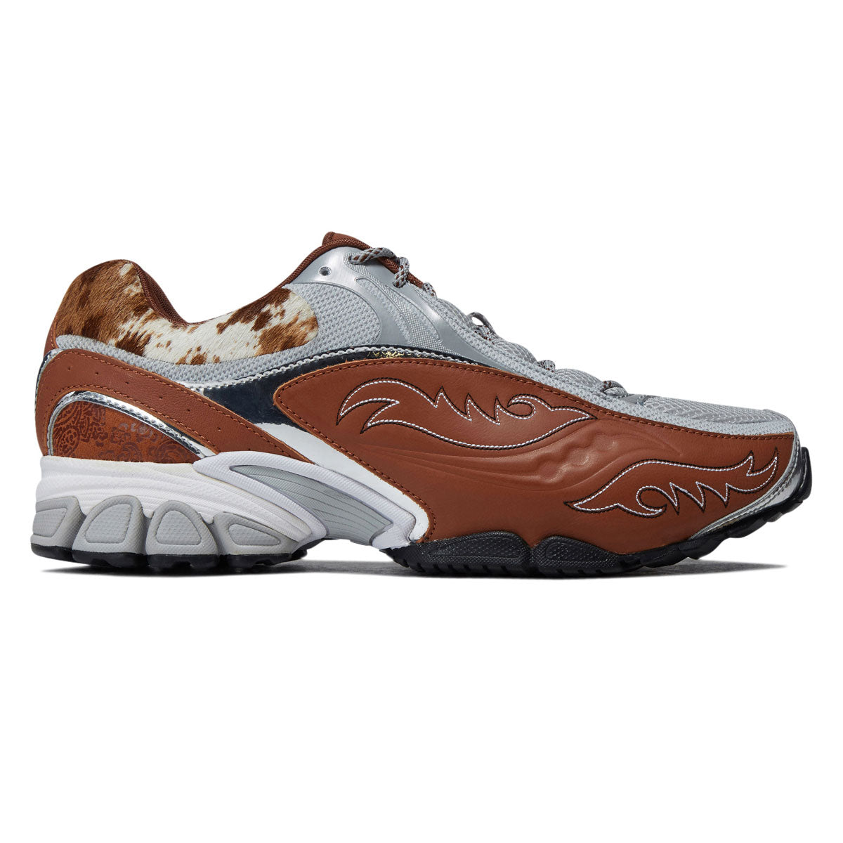 Saucony Progrid V2 Shoes - Silver/Glove image 1