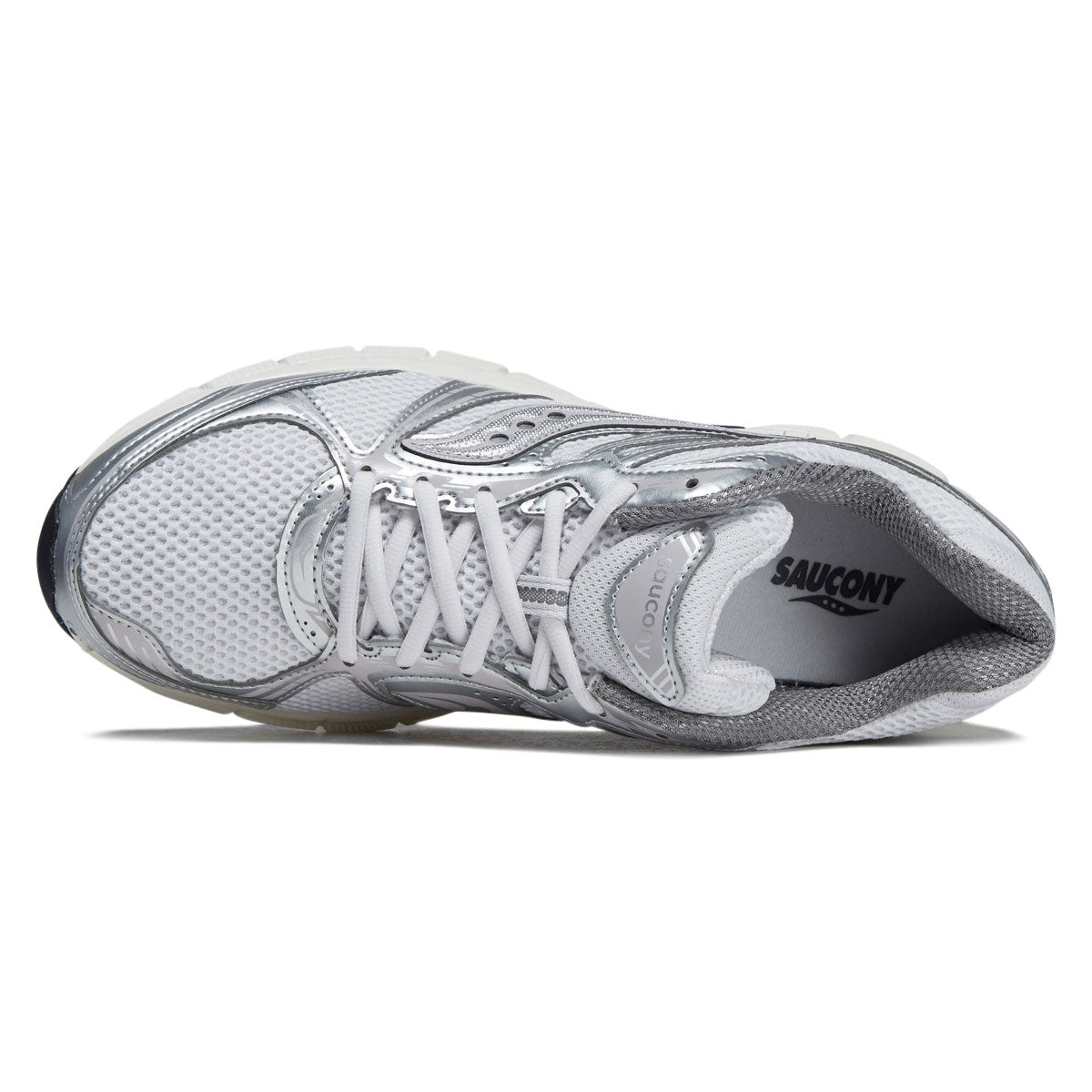 Saucony Grid Legacy Shoes - Fog/Silver image 3