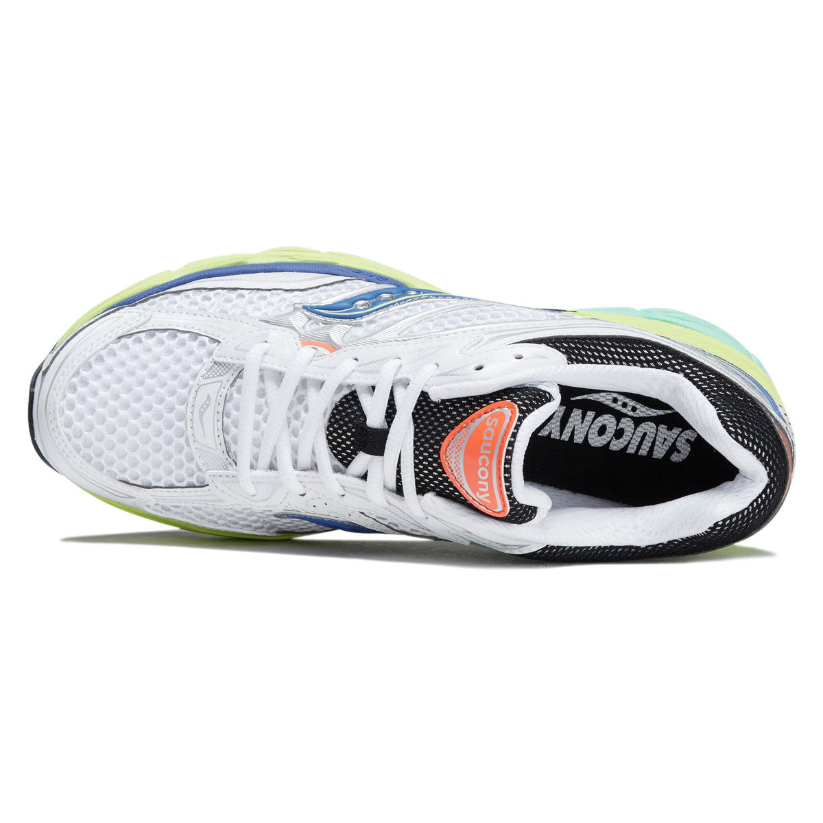 Saucony Progrid Omni 9 Shoes - White/Tart image 3