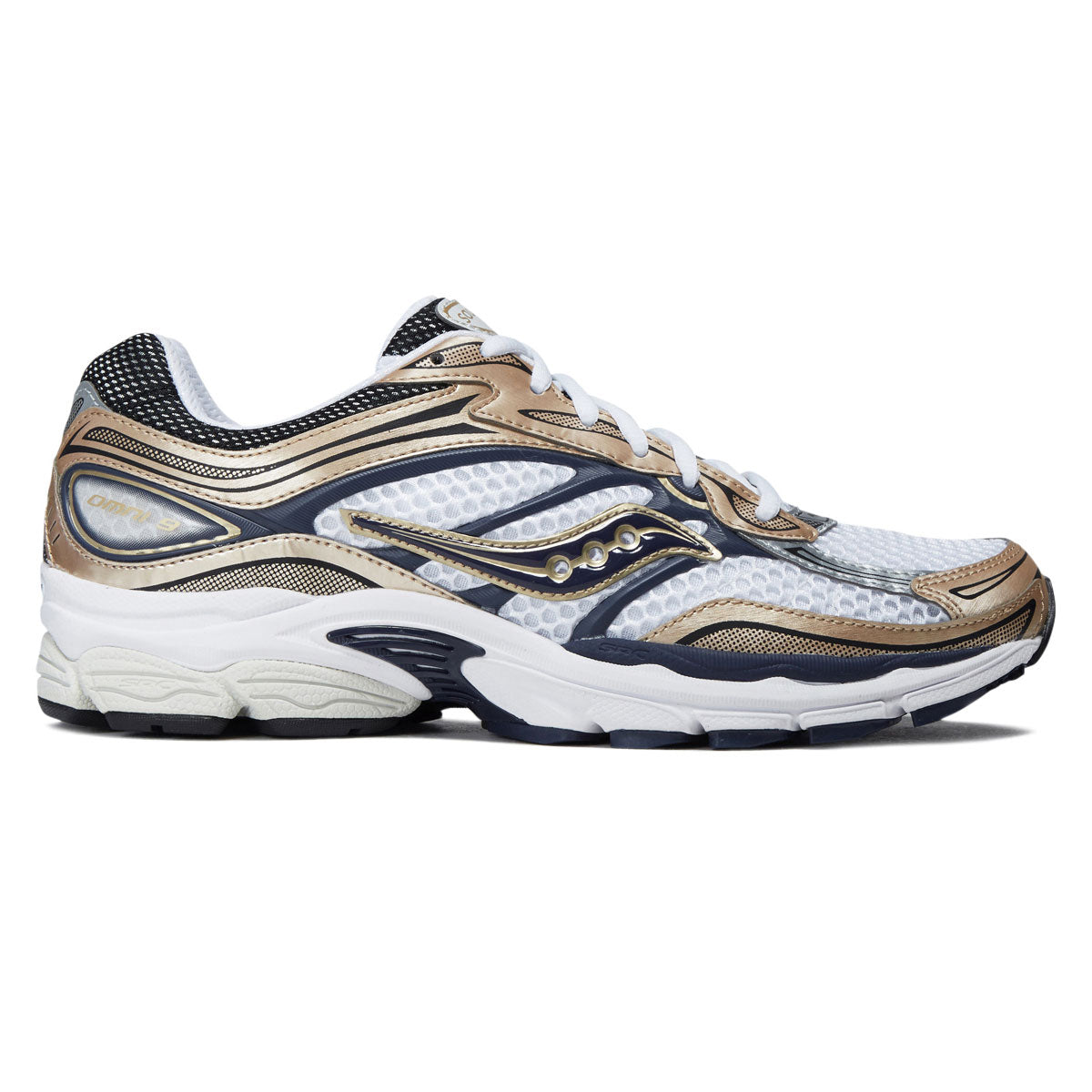 Saucony Progrid Omni 9 Shoes - Aureate/White image 1