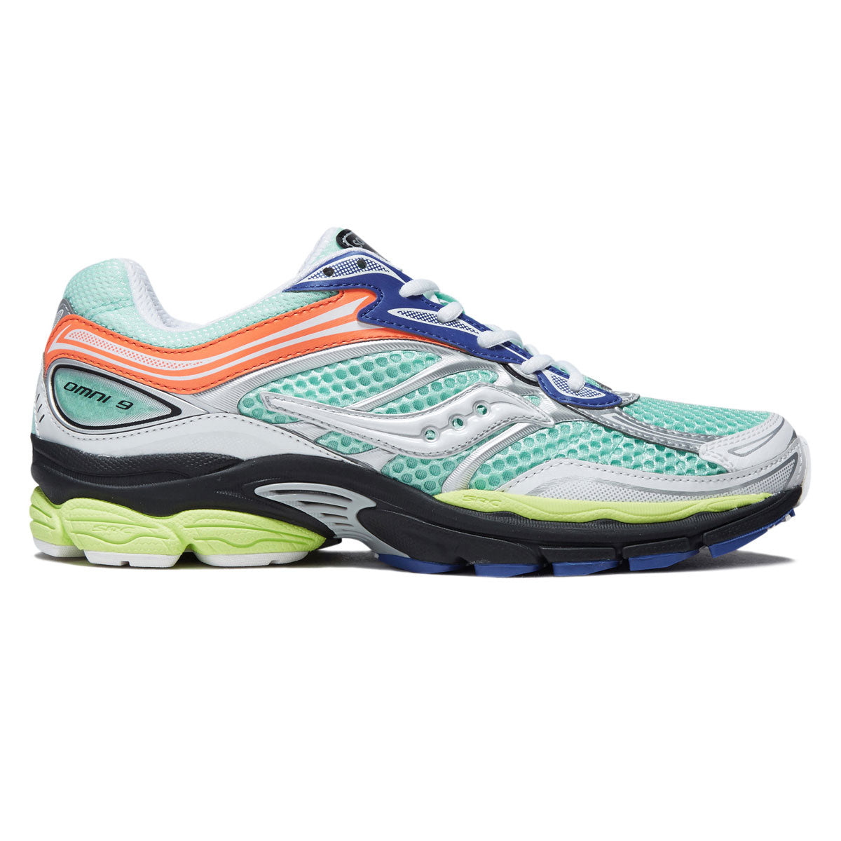 Saucony Progrid Omni 9 Shoes - Mint/Multi image 1