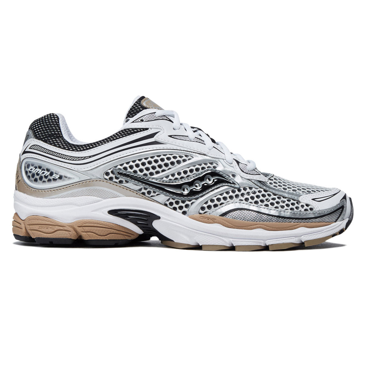 Saucony Progrid Omni 9 Shoes - White/Saddle image 1