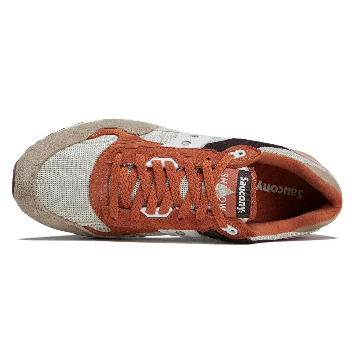 Saucony Shadow 5000 Shoes - Eggshell/Rust image 3
