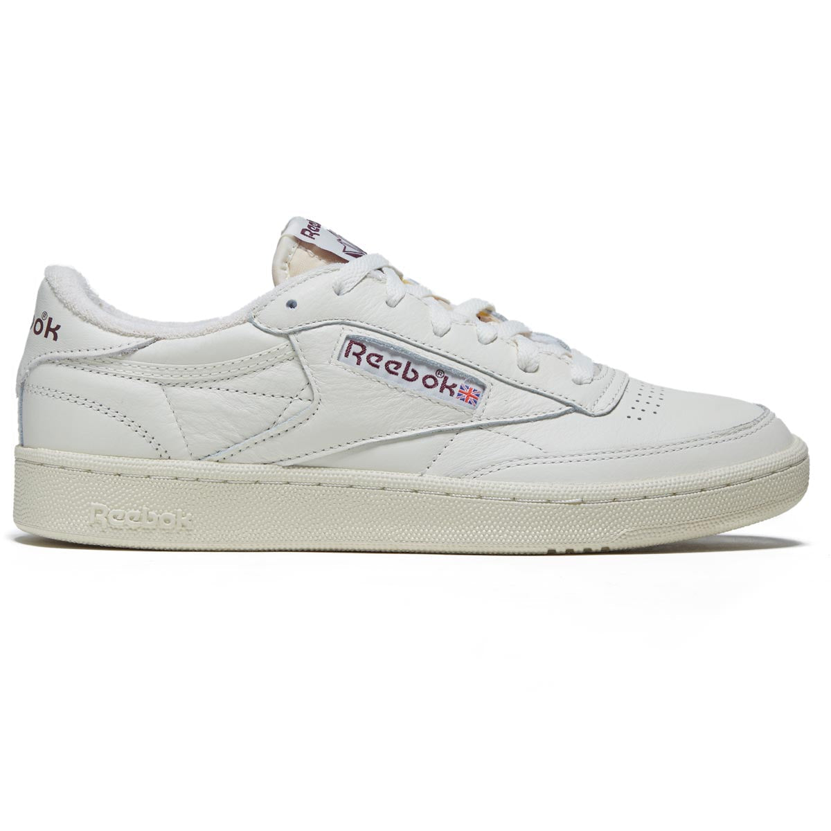 Reebok Club C 85 Vintage Shoes - Chalk/Alabaster/Maroon image 1