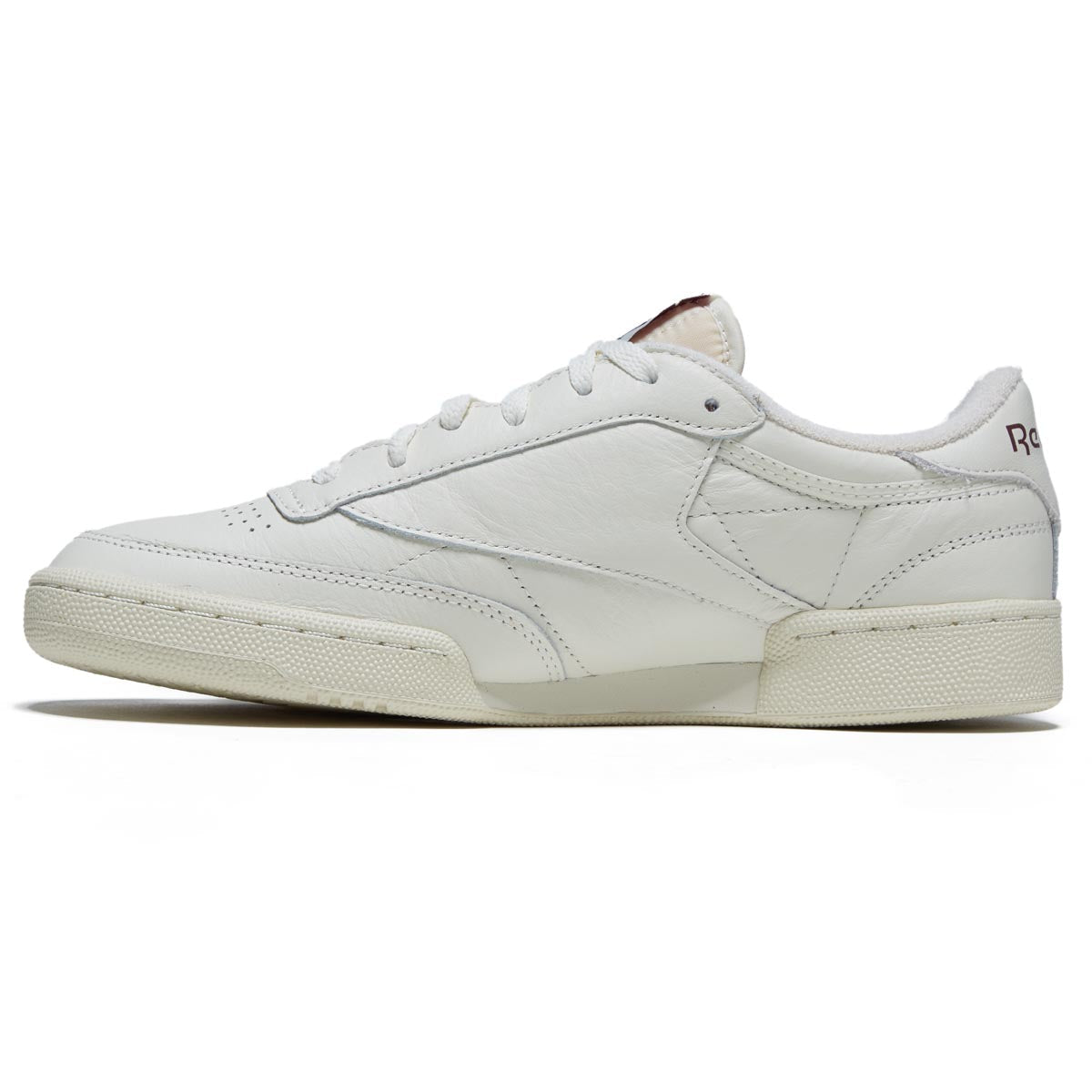 Reebok Club C 85 Vintage Shoes - Chalk/Alabaster/Maroon image 2