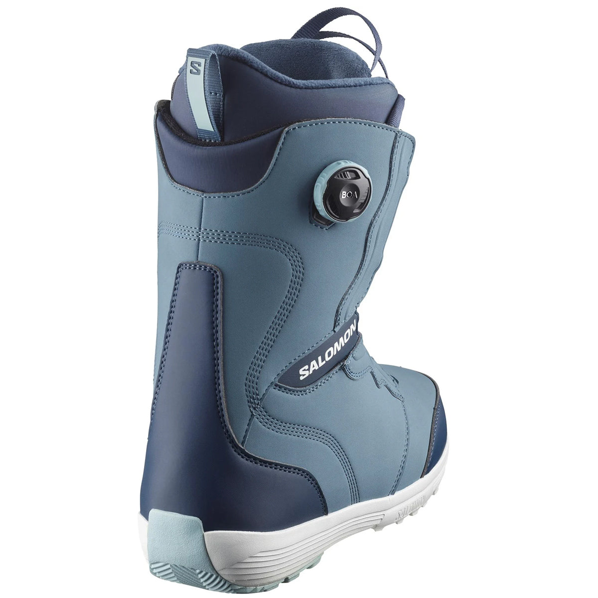 Salomon Womens Ivy Boa 2024 Snowboard Boots - Copen Blue/Sail image 2