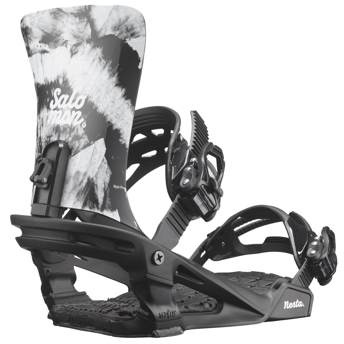 Salomon Womens Nesta 2024 Snowboard Bindings - Black image 1