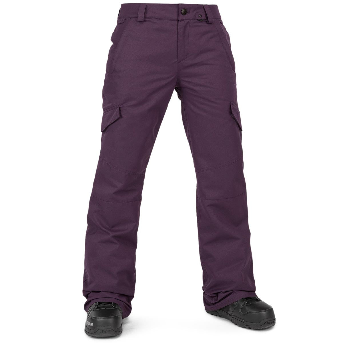 Volcom Womens Bridger Insulated 2024 Snowboard Pants - Blackberry image 1