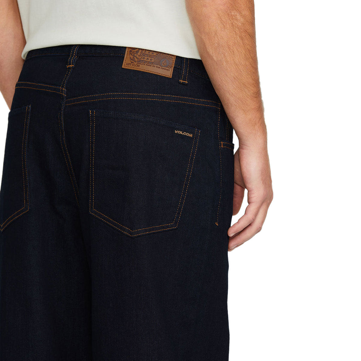 Volcom Billow Denim Pants - Rinse image 4