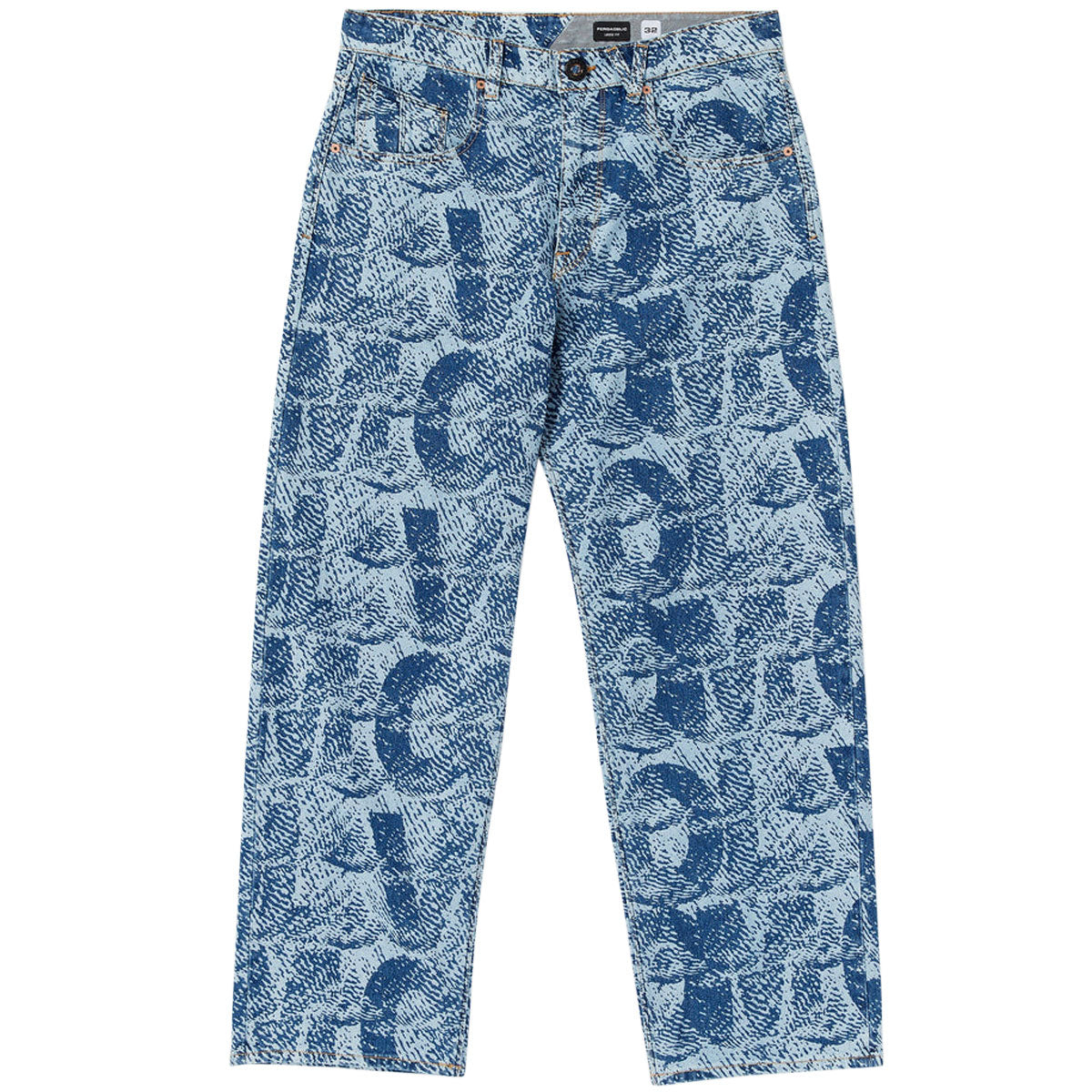 Volcom Fergadelic Denim Jeans - Road Sky image 2