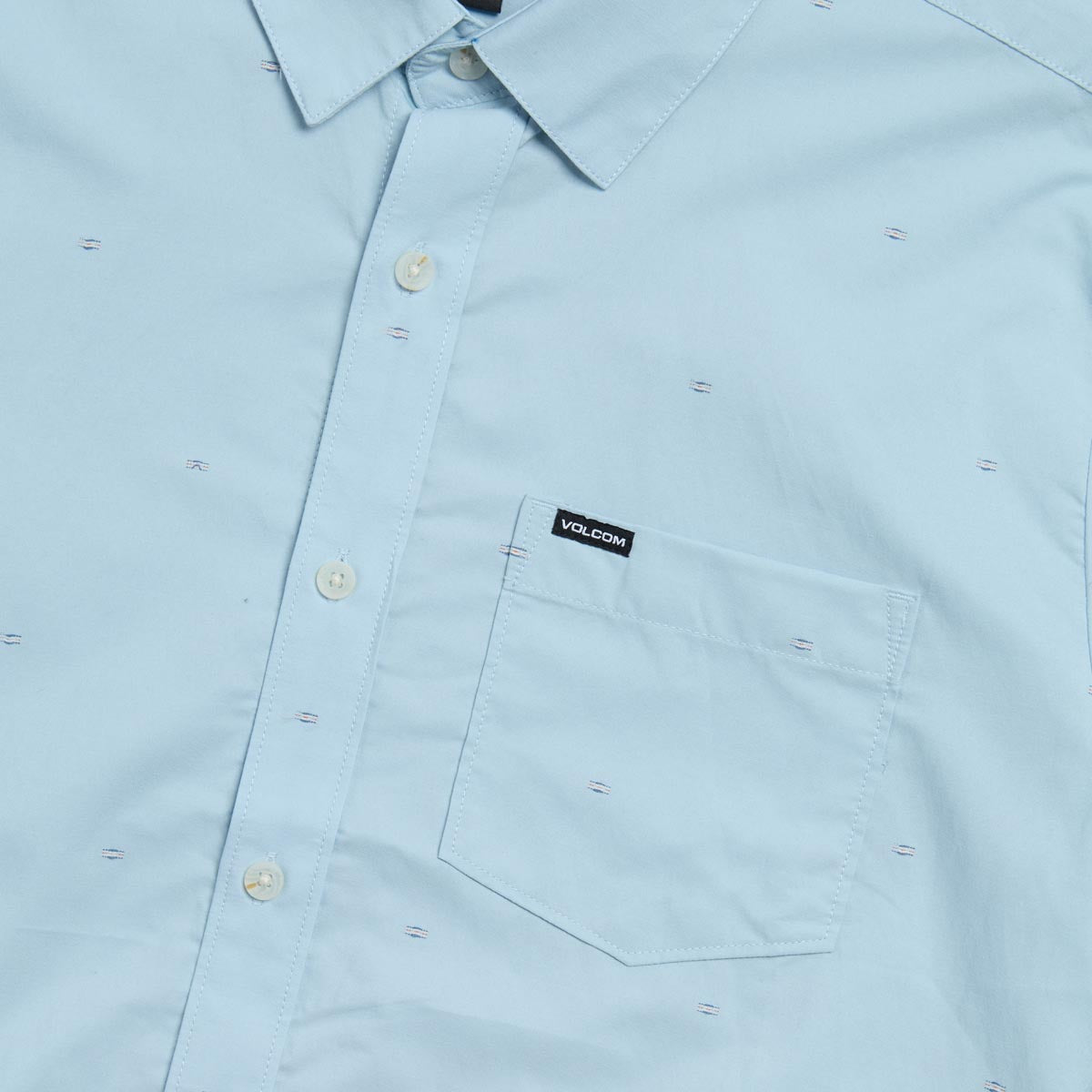 Volcom Bankstone Woven Shirt - Road Sky image 2