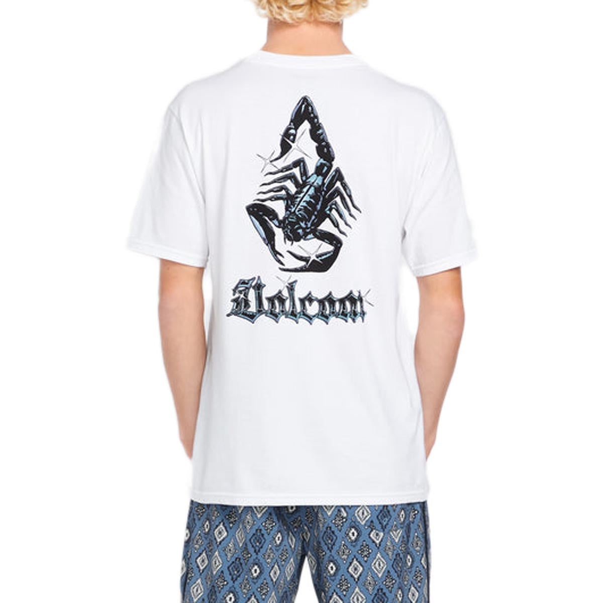 Volcom Blazing Venomt T-Shirt - White image 3