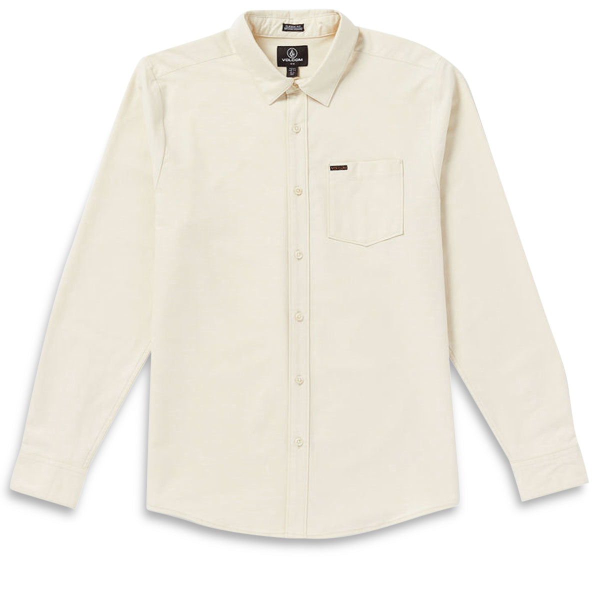 Volcom Veeco Oxford Long Sleeve Shirt - Dirty White image 1