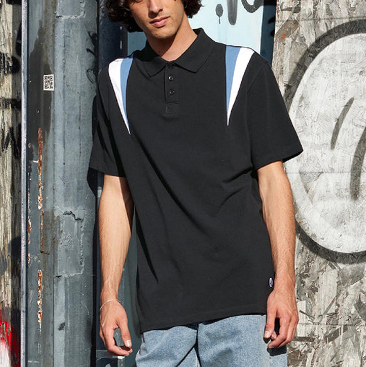 Volcom Dagger Polo Shirt - Black image 3