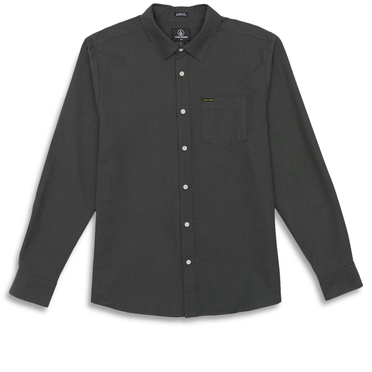 Volcom Veeco Oxford Long Sleeve Shirt - Stealth image 1