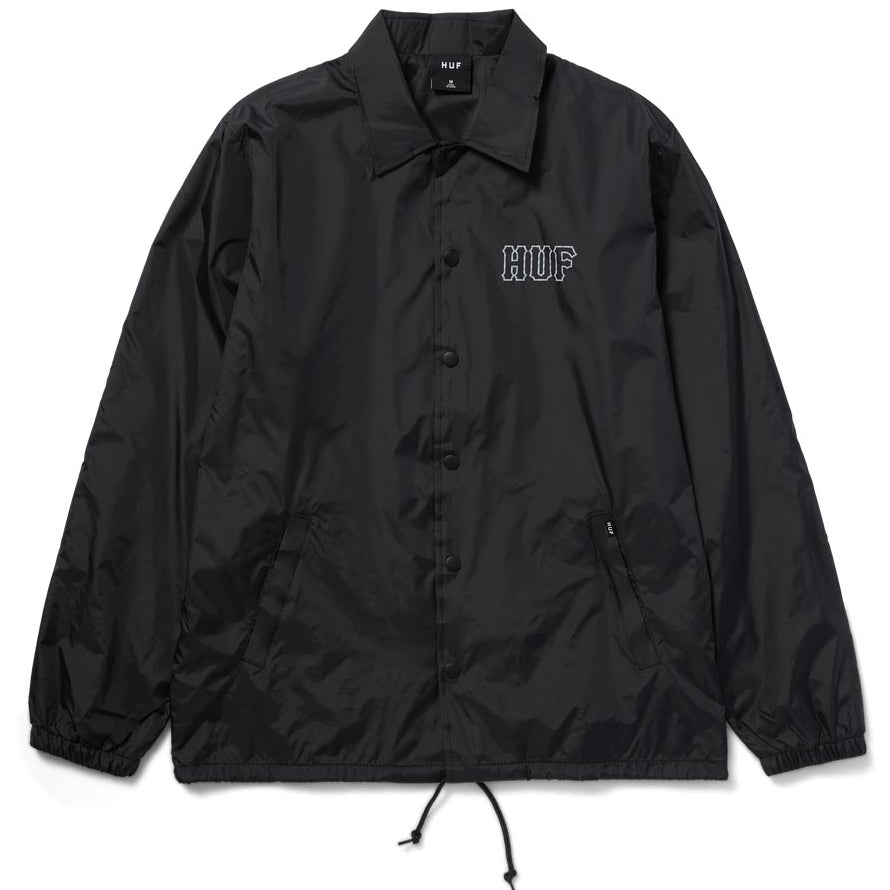 HUF Set H Coaches Jacket - Black image 1