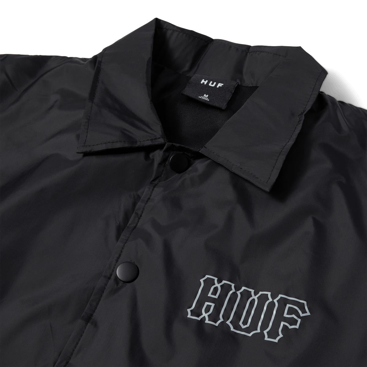 HUF Set H Coaches Jacket - Black image 3