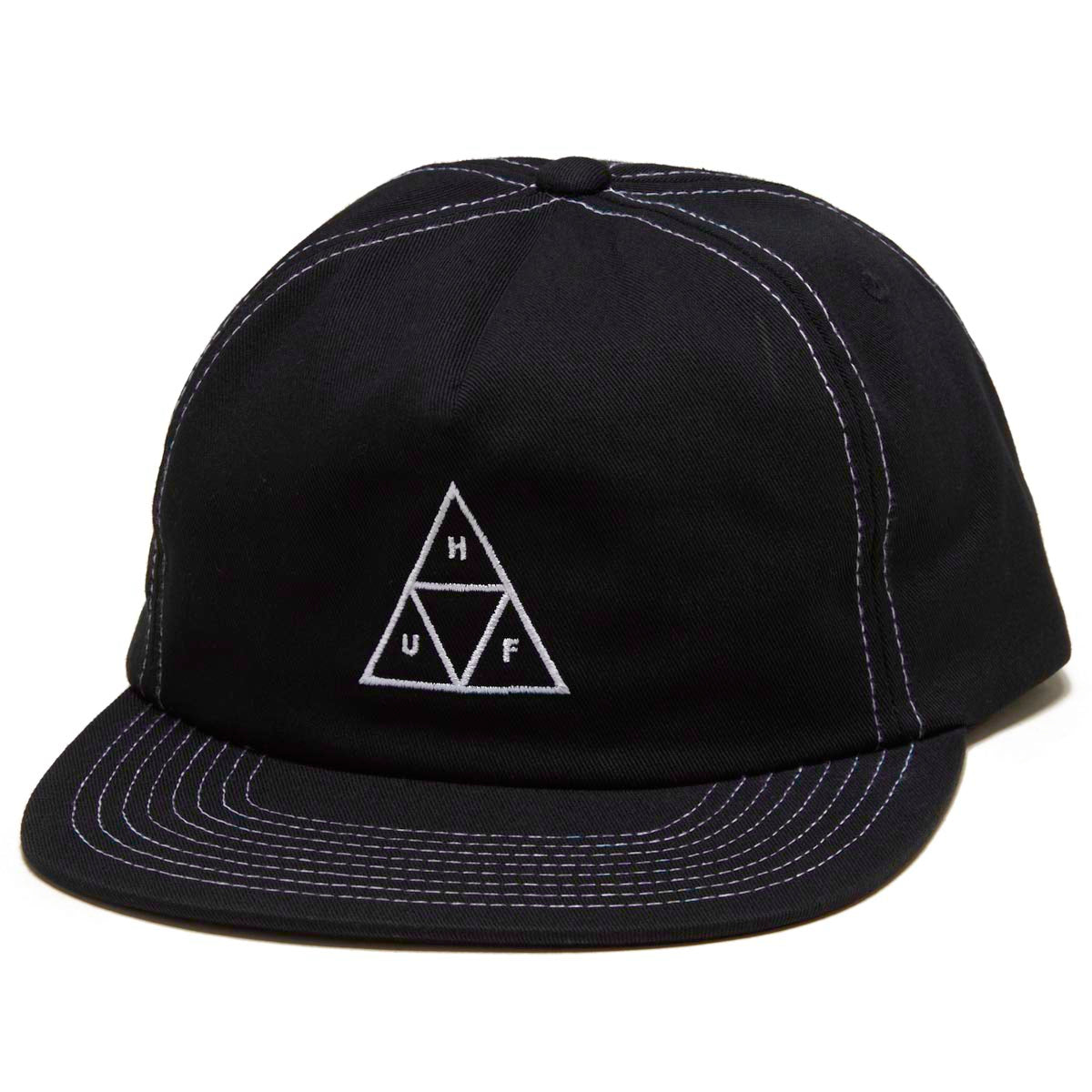 HUF Set Tt Snapback Hat - Black/White image 1