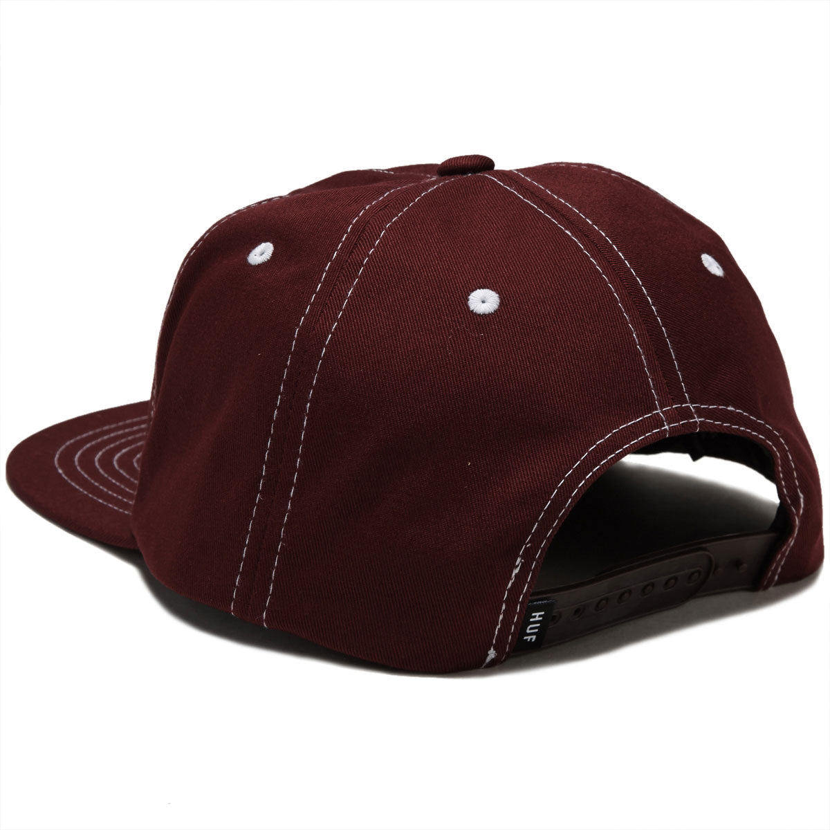 HUF Set Tt Snapback Hat - Berry/White image 2