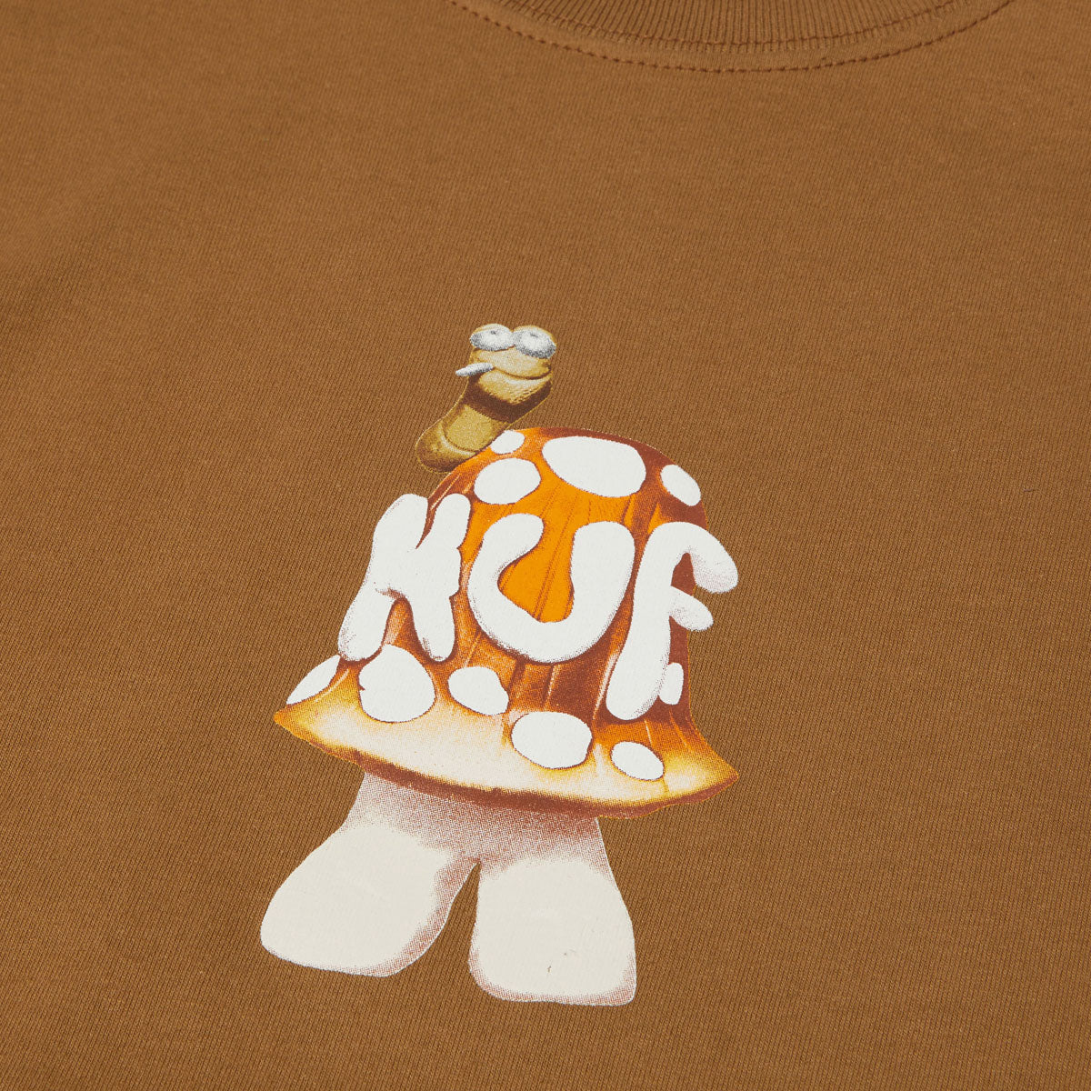 HUF Shroomery T-Shirt - Camel image 2