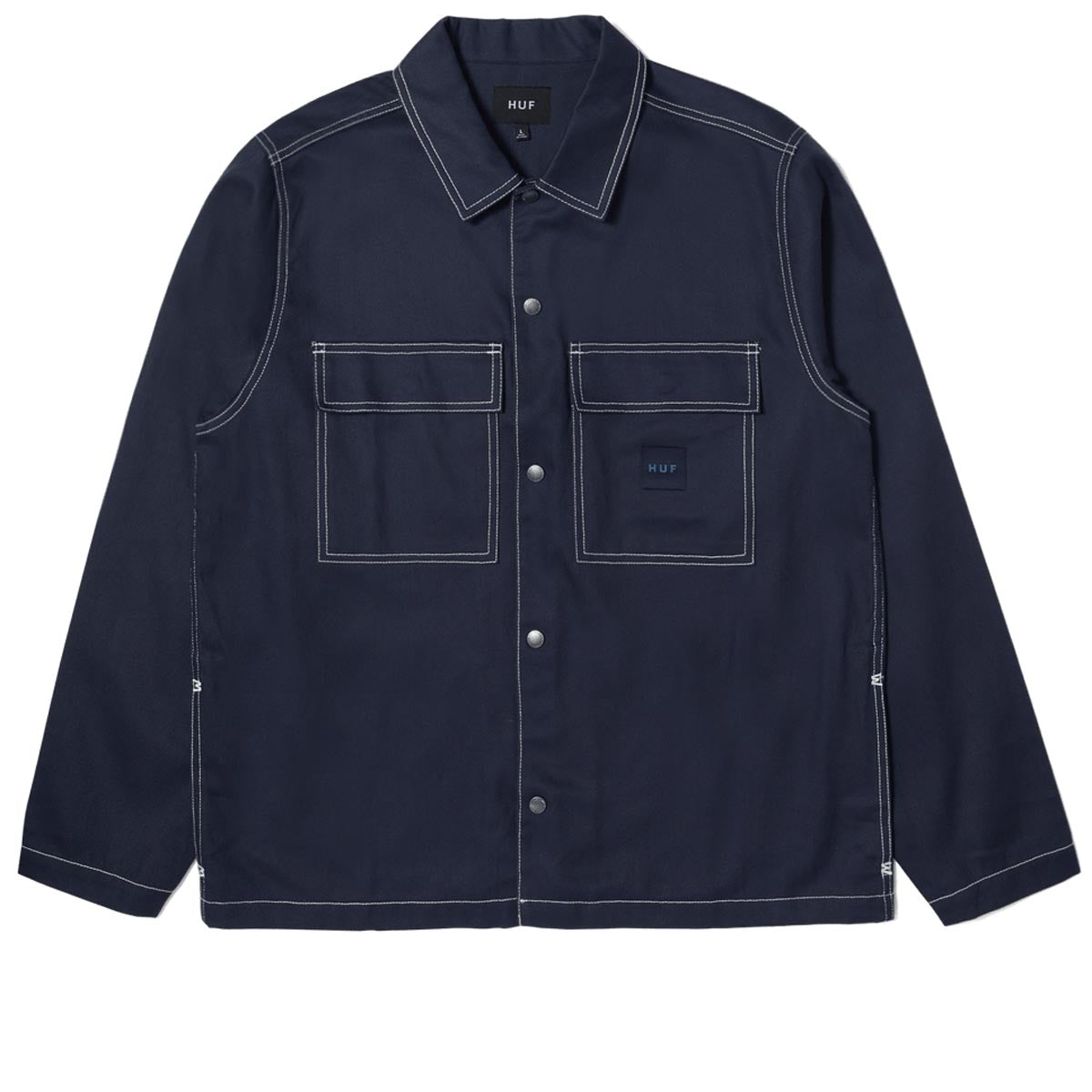 Huf Mason Shacket Jacket - Navy image 2