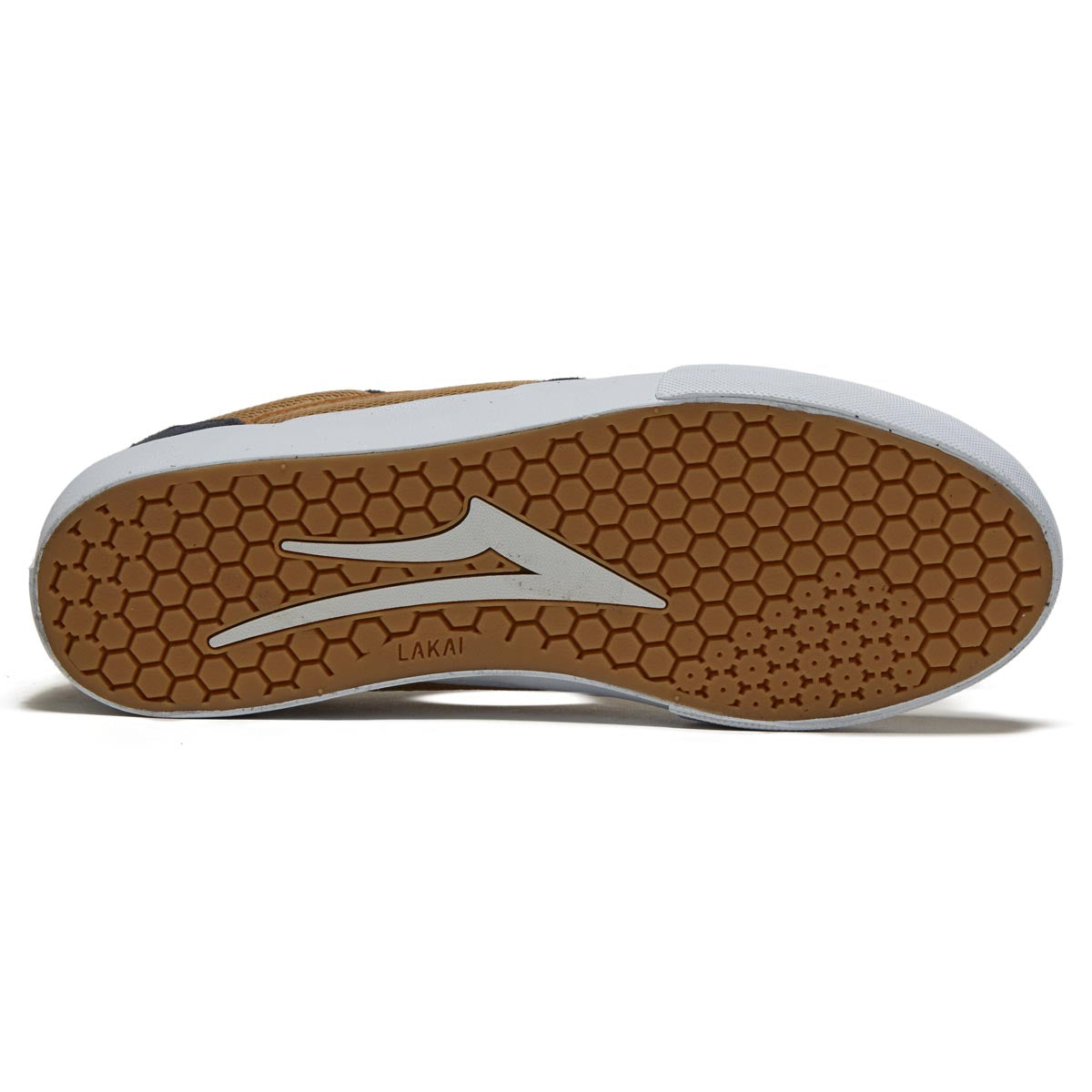 Lakai Atlantic Vulc Shoes - Charcoal/Tan Suede image 4