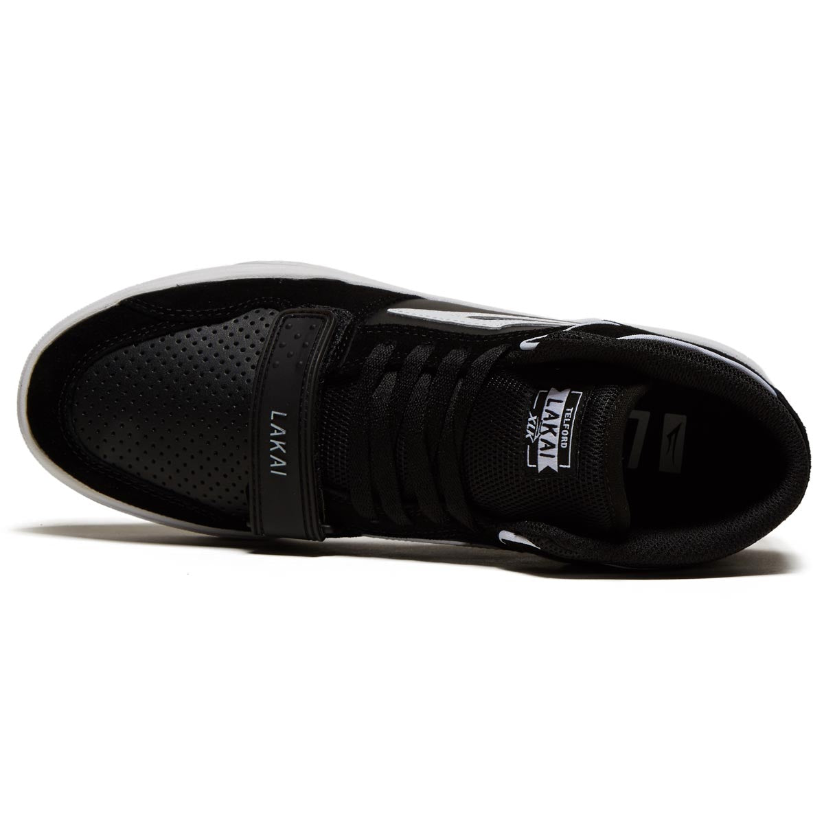 Lakai Telford Mid Shoes - Black Suede image 3