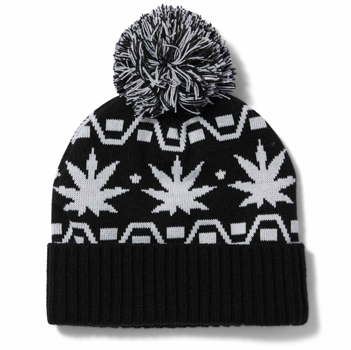 Huf Apres Cuff Pom Beanie - Black image 2