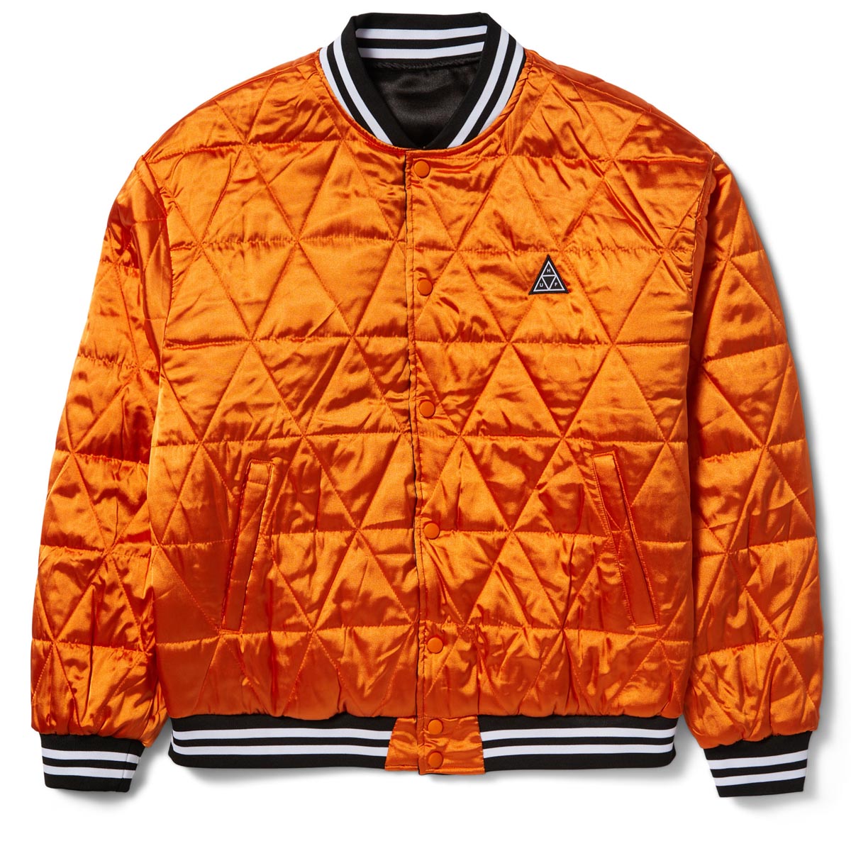 Huf Back 2 Back Reversible Jacket - Black/Orange image 3