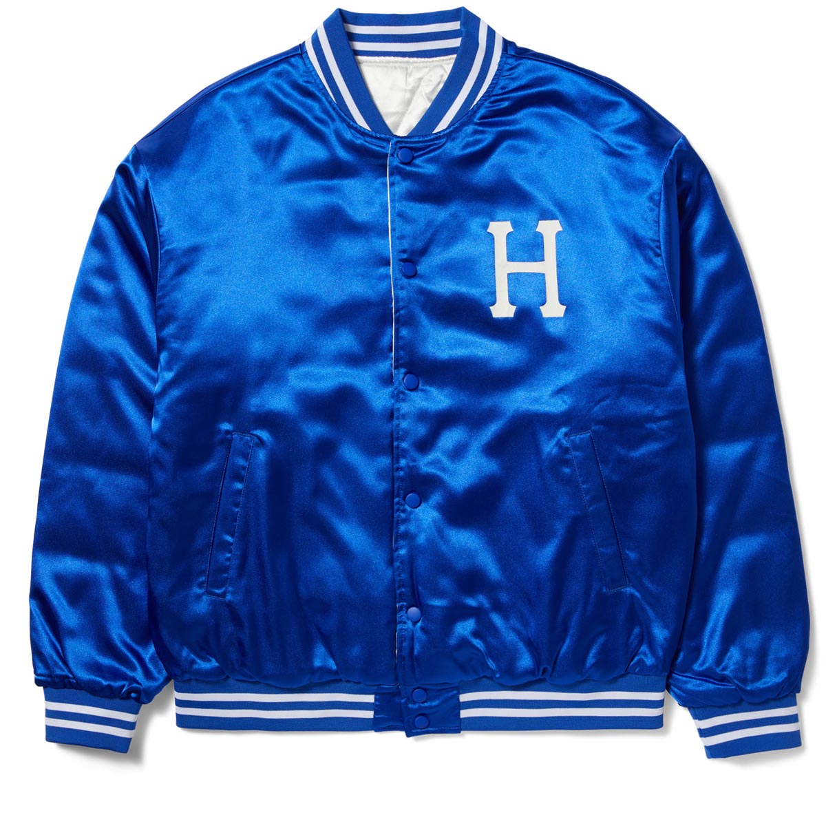 Huf Back 2 Back Reversible Jacket - Blue/White image 1