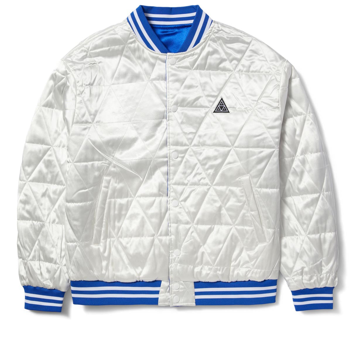 Huf Back 2 Back Reversible Jacket - Blue/White image 3