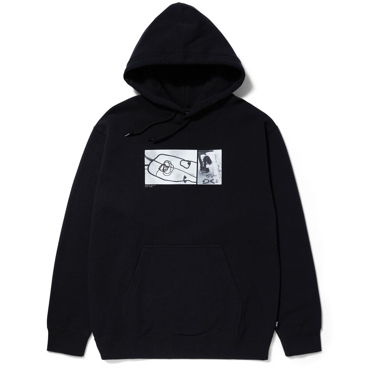 Huf Mason Photos Hoodie - Black image 1