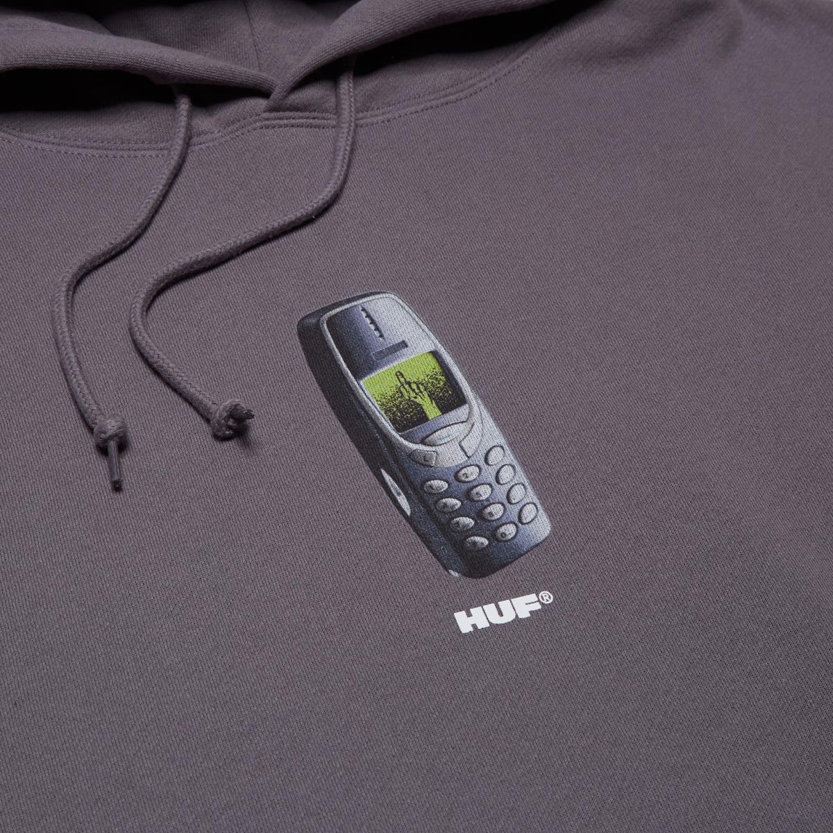 Huf Missed Call Hoodie - Light Plum image 2