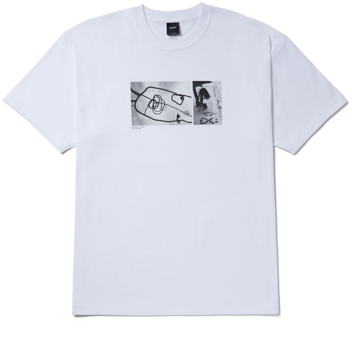 Huf Mason Photos T-Shirt - White image 1