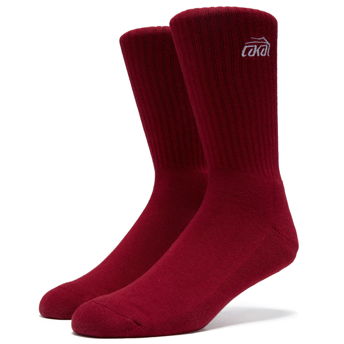 Lakai Basics Crew Socks - Burgundy image 1