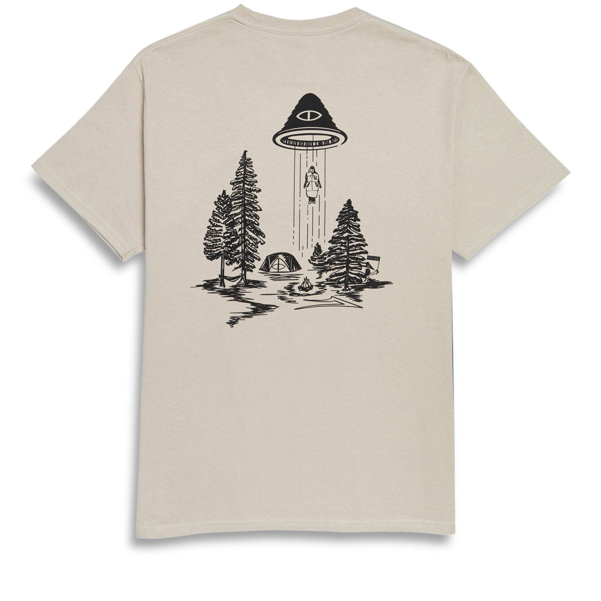 Lakai x Poler Abducted T-Shirt - Light Sand image 1