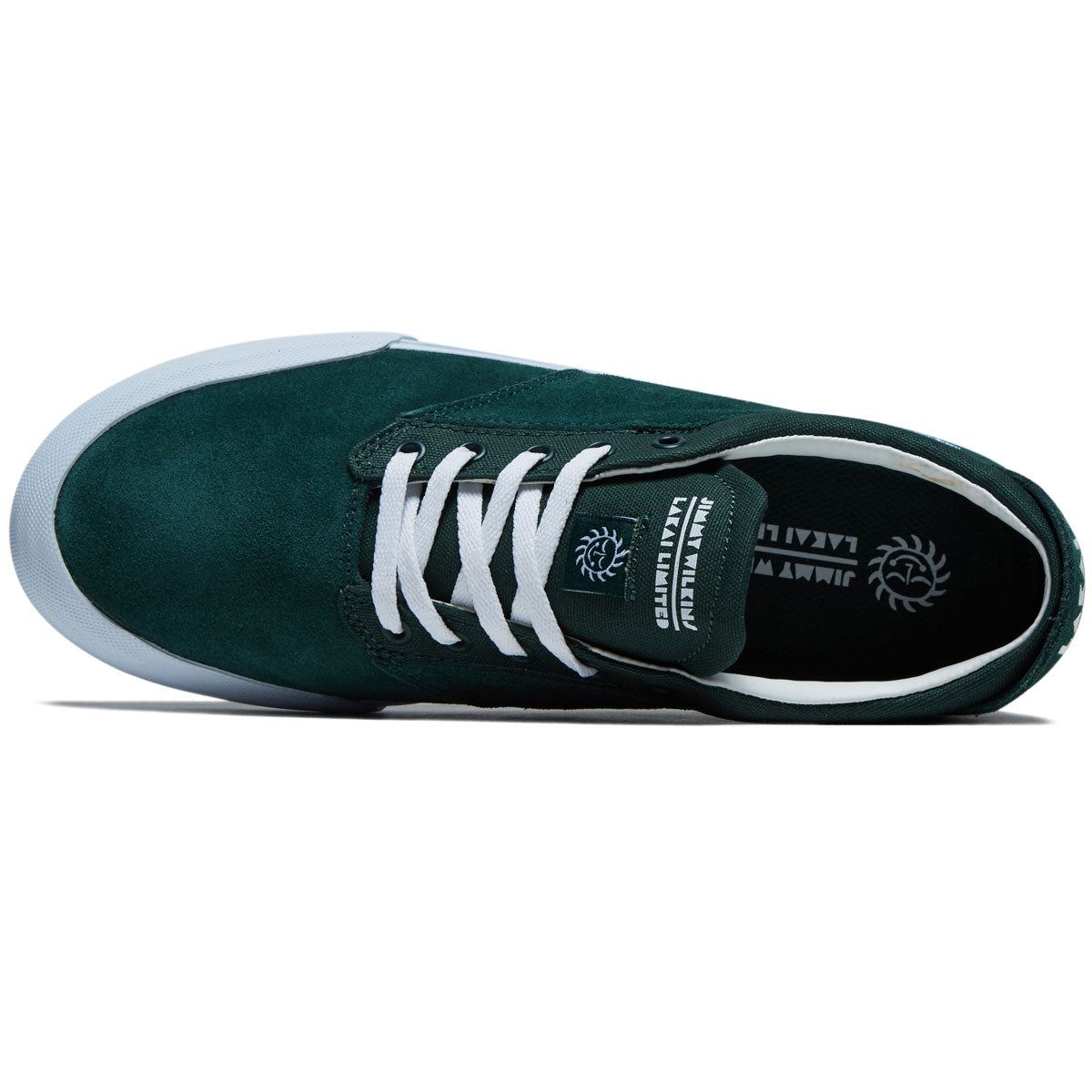 Lakai Wilkins Shoes - Green Suede image 3