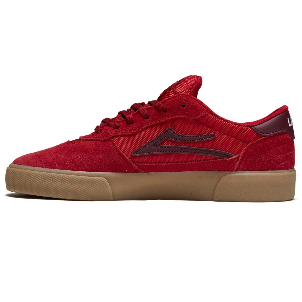 Lakai Cambridge Shoes - Red/Burgundy Suede image 2