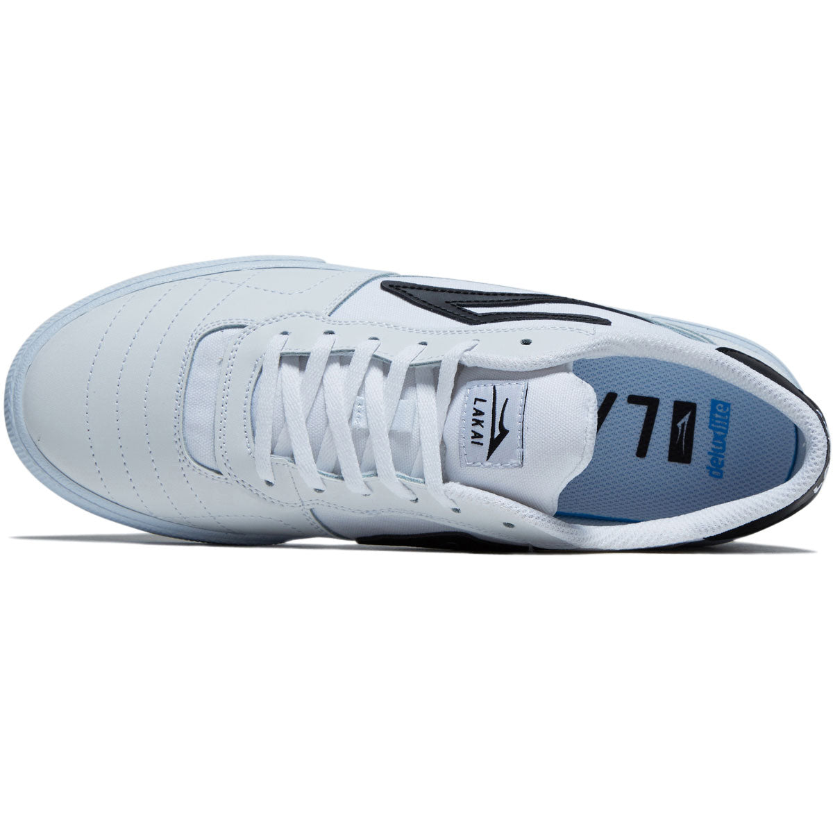 Lakai Cambridge Shoes - White/White Leather image 3