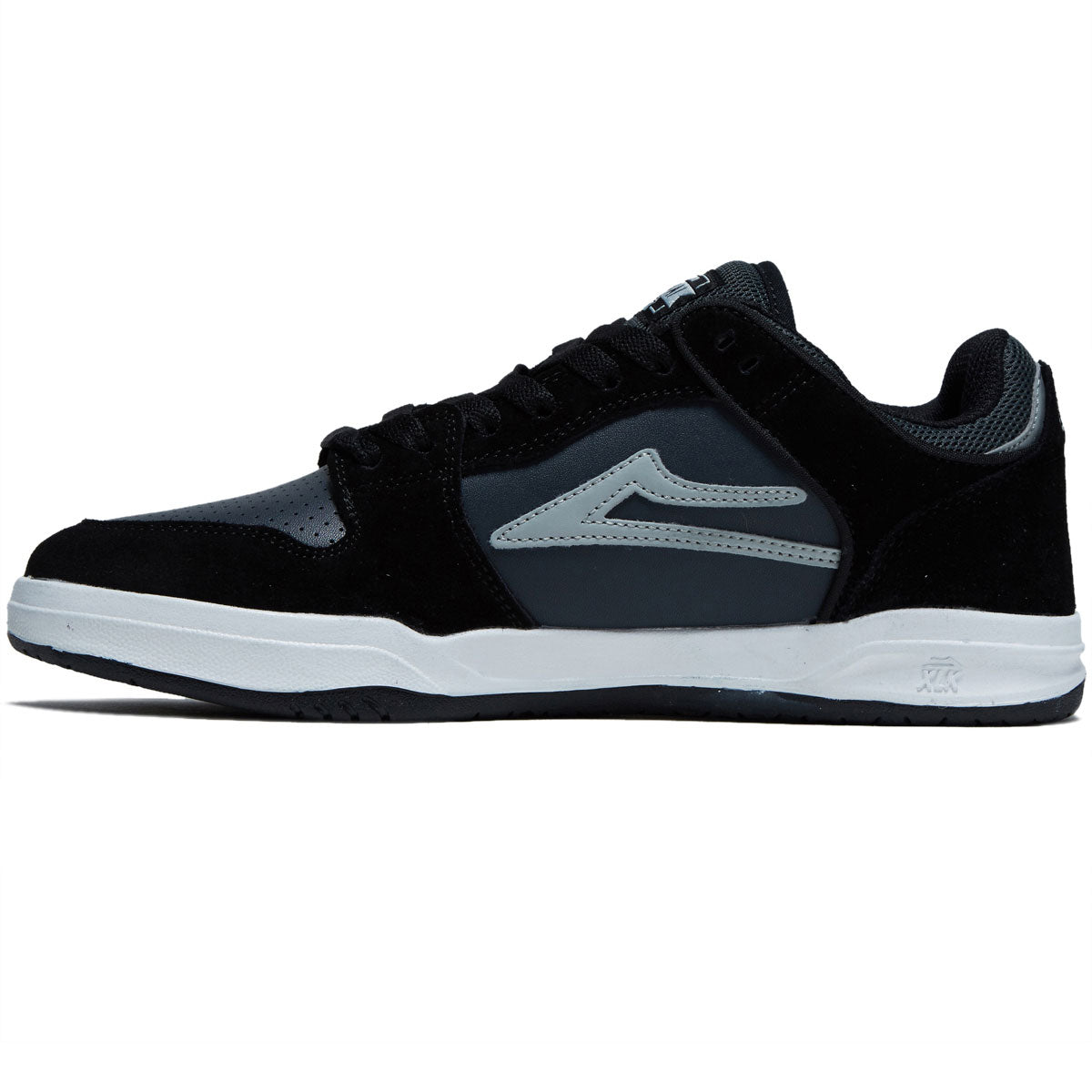 Lakai Telford Low Shoes - Black Suede/Grey Suede image 2