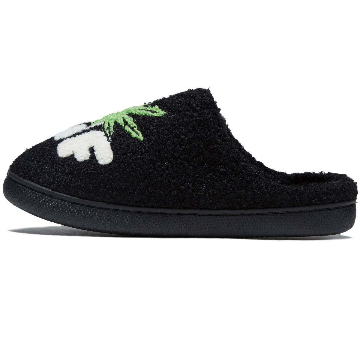 Huf Fuzzy Slipper Shoes - Black image 2