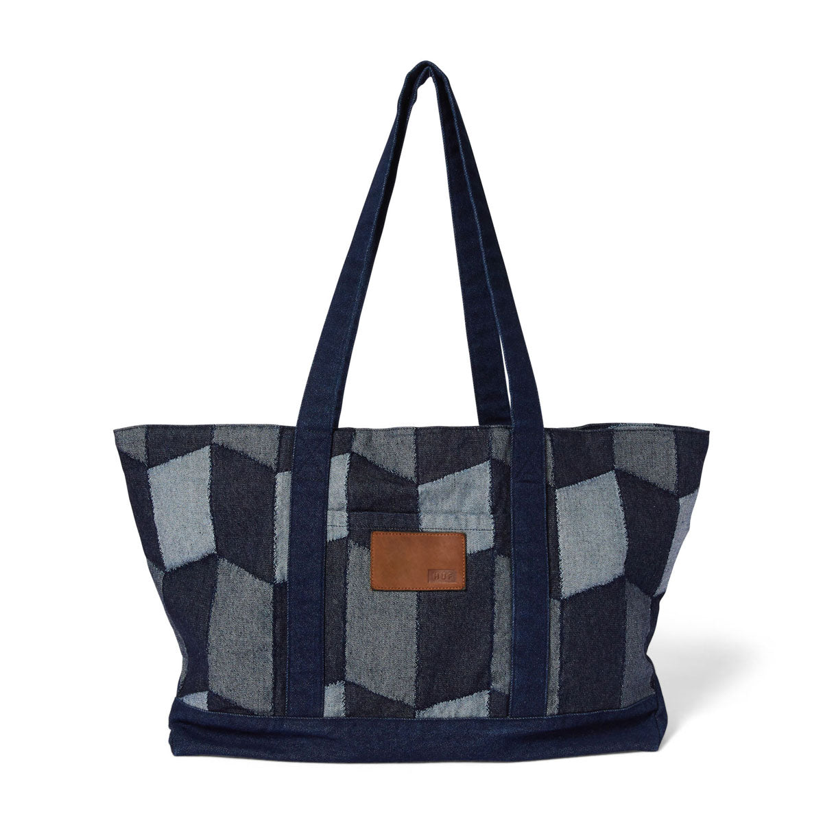 HUF Patchwork Denim Tote Bag - Denim image 1