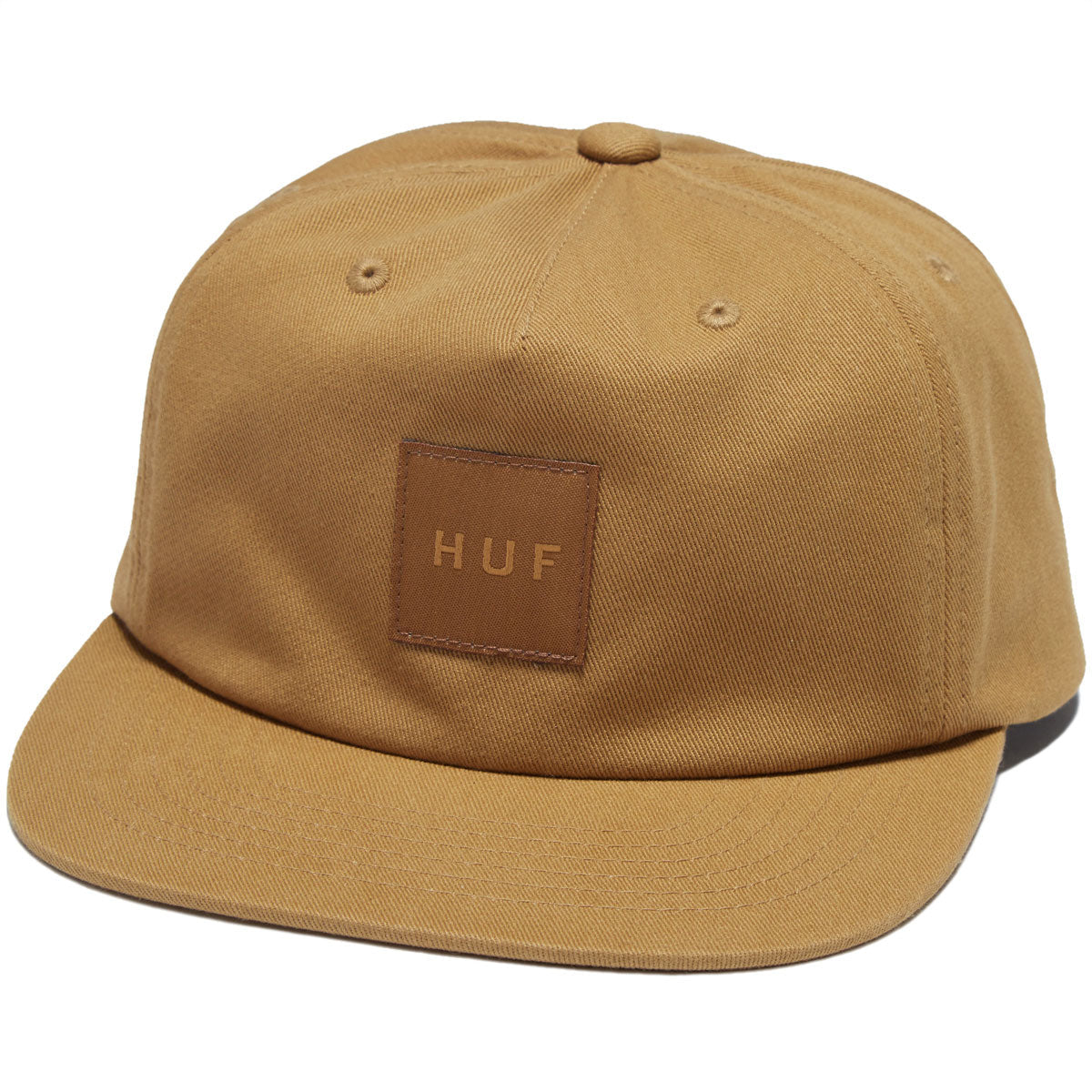 HUF Set Box Snapback Hat - Khaki image 1