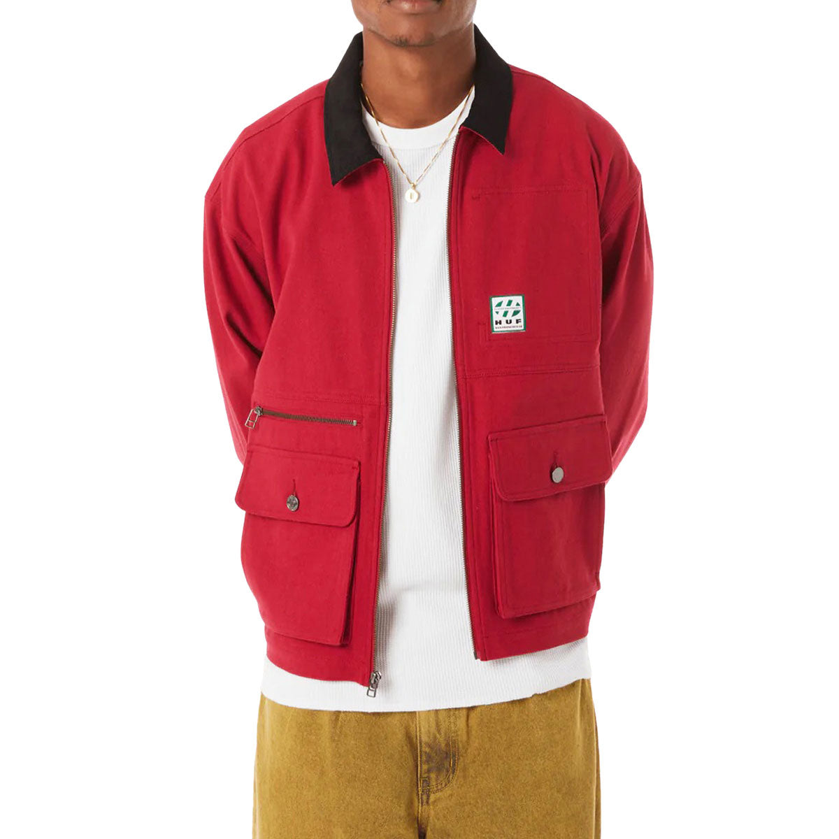 HUF Chilton Chore Jacket - Cayenne image 2