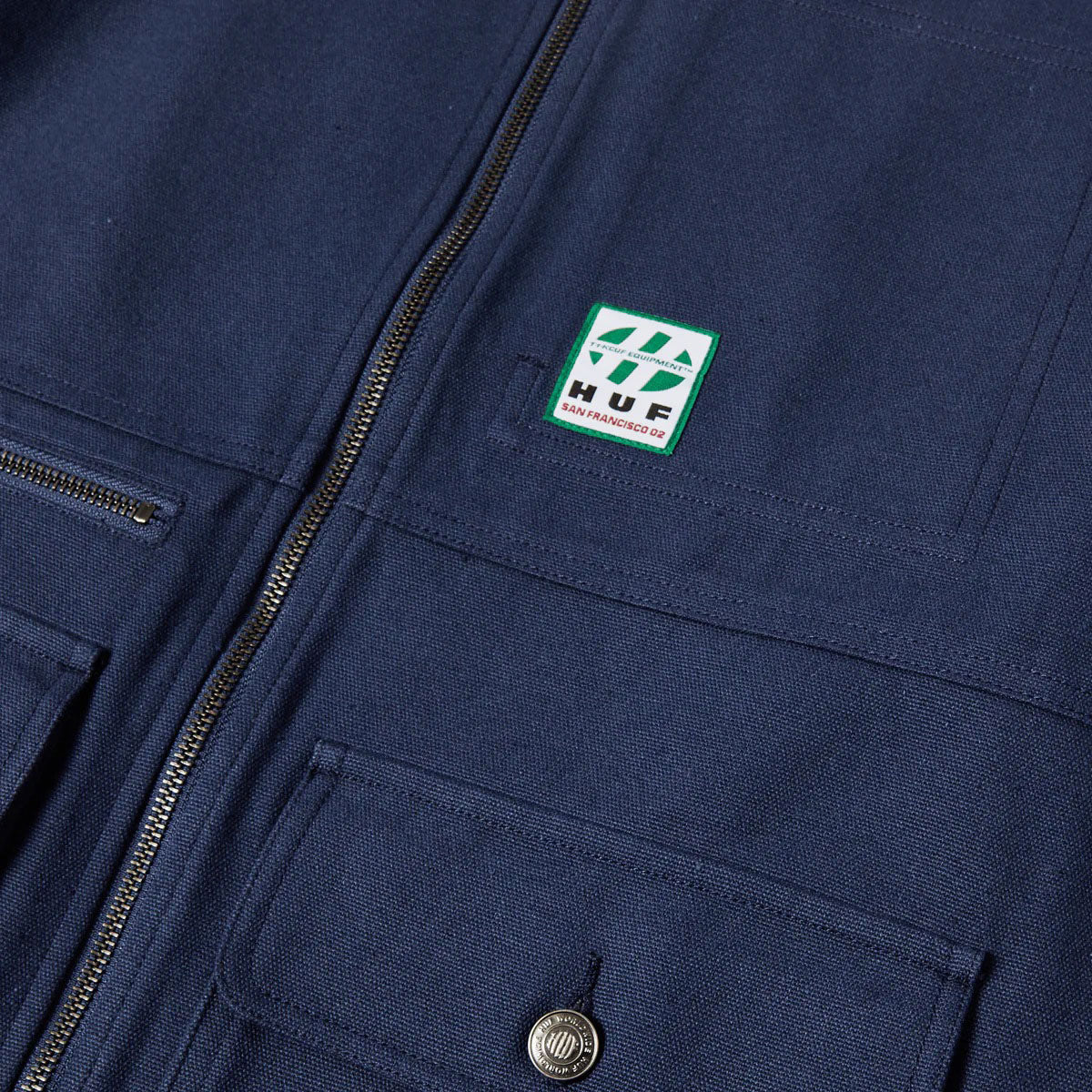 HUF Chilton Chore Jacket - Navy image 3