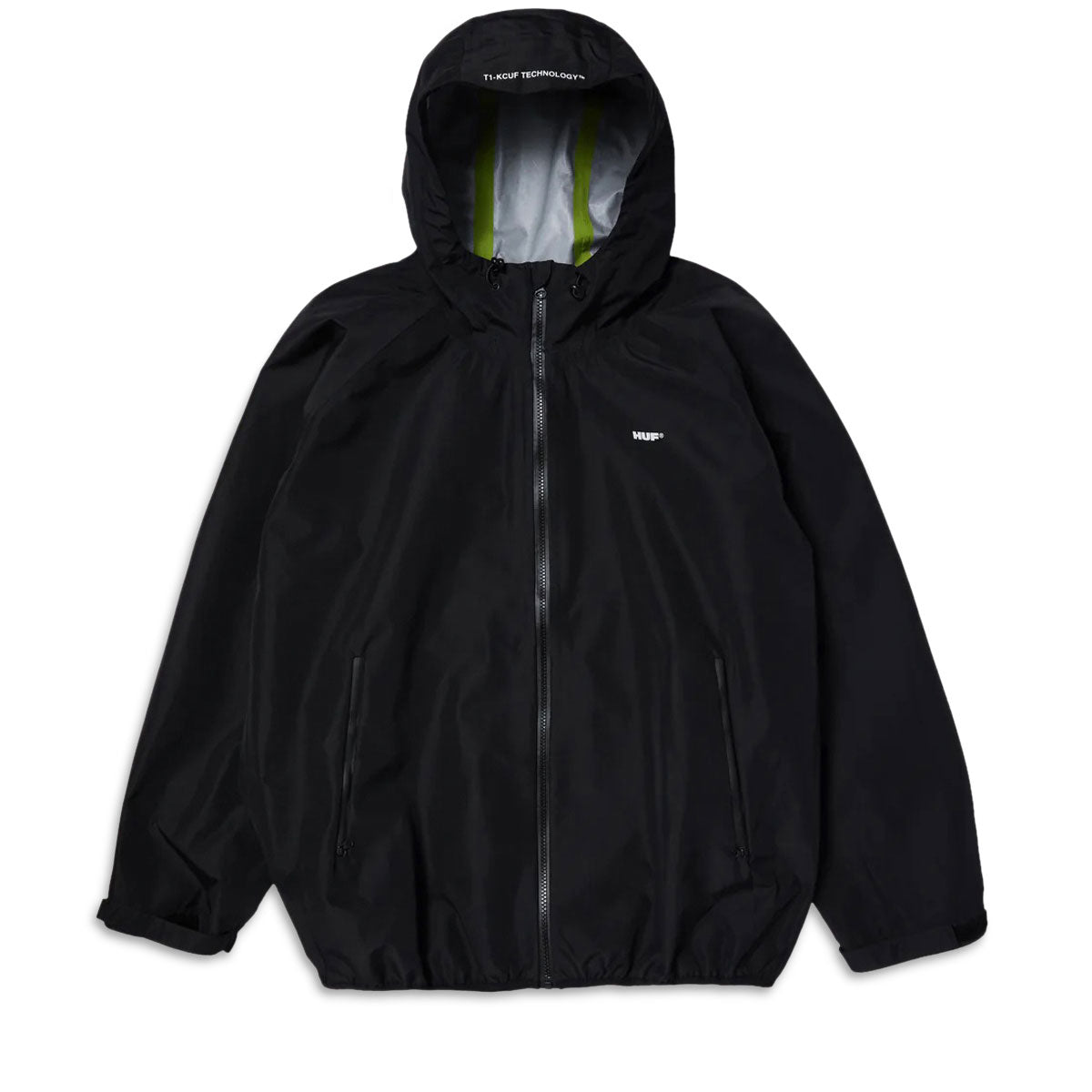 HUF Rainier Shell Jacket - Black image 1