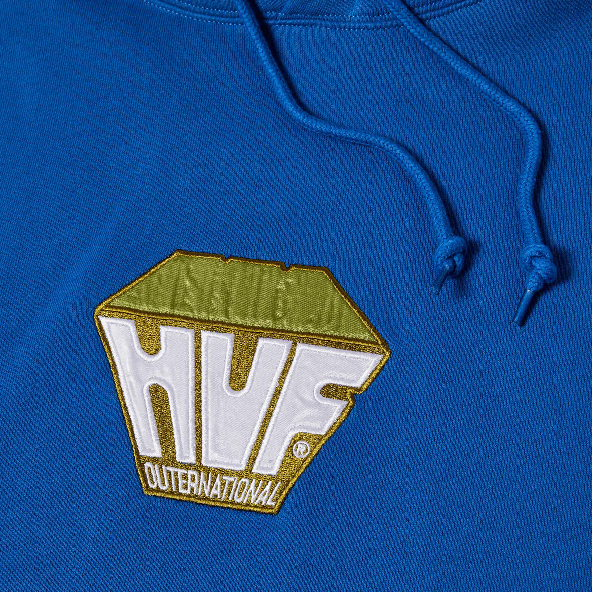 HUF Big Block Hoodie - Cobalt Blue image 2